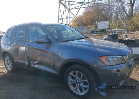 2014 BMW X3 xDrive35I z USA, uszkodzony, nr VIN 5UXWX7C57E0E77250